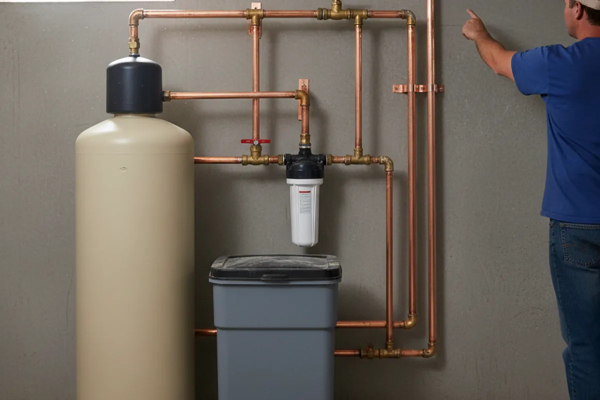Whole-house water treatment system installed in San Geronimo